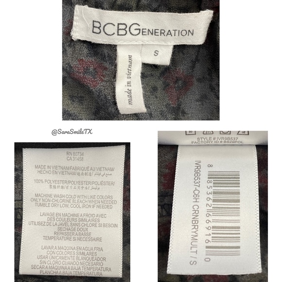 BCBGENERATION Strappy Ruffle Colorful Floral Shorts Romper - Picture 14 of 14